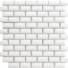 White Matt Brick 23x48 1TIL0311