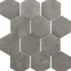 Petra Grey Hexagon Honed 75mm 1TIL0006