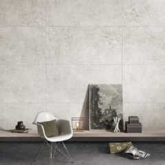 Terracrete Greige Soft Lappato 300 x 600 OVEFK1702 and Terracrete Onyx Soft Lappato 300 x 600 OVEFK1703 Lifestyle